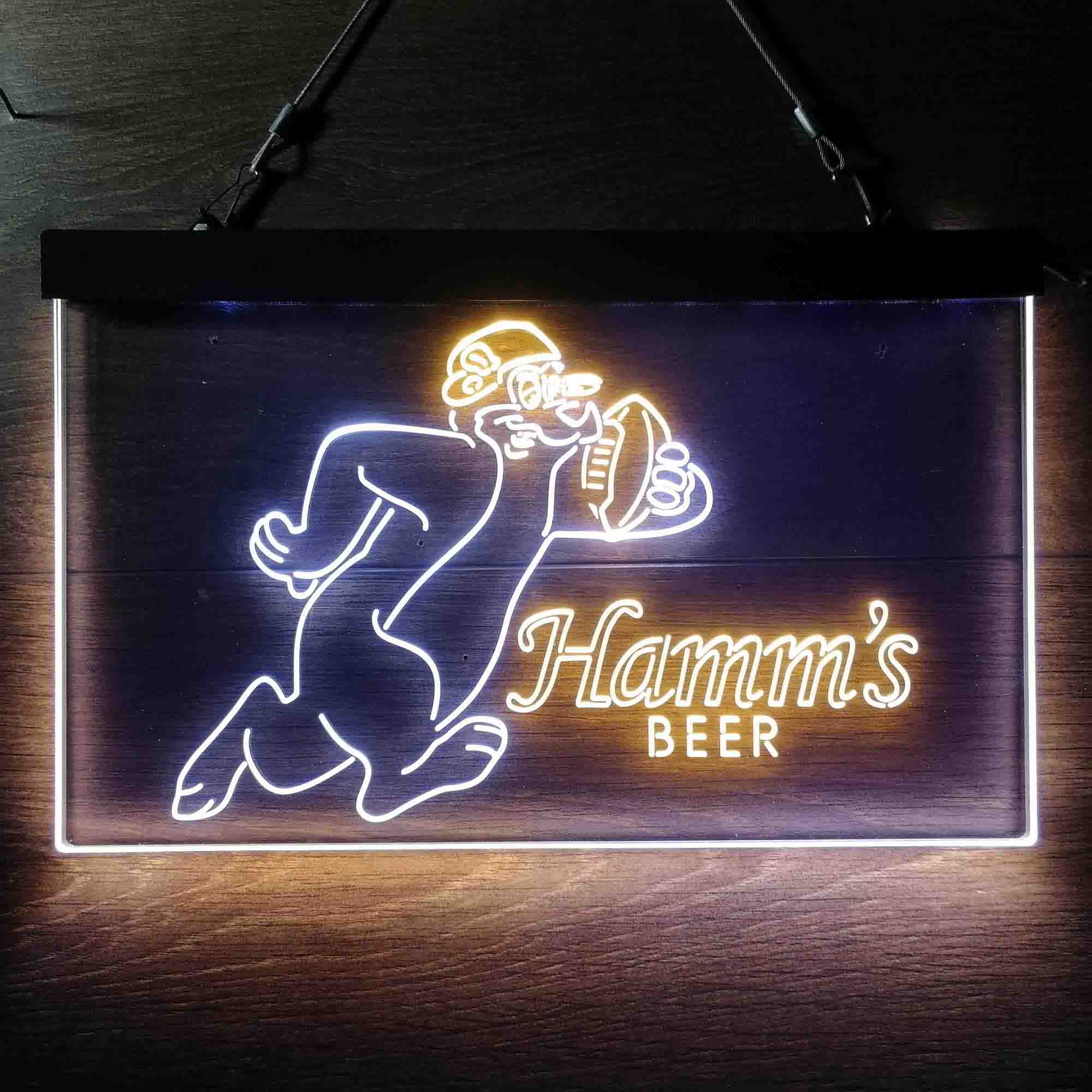 New Hamm's Beer Light Lamp Neon Sign 17" 