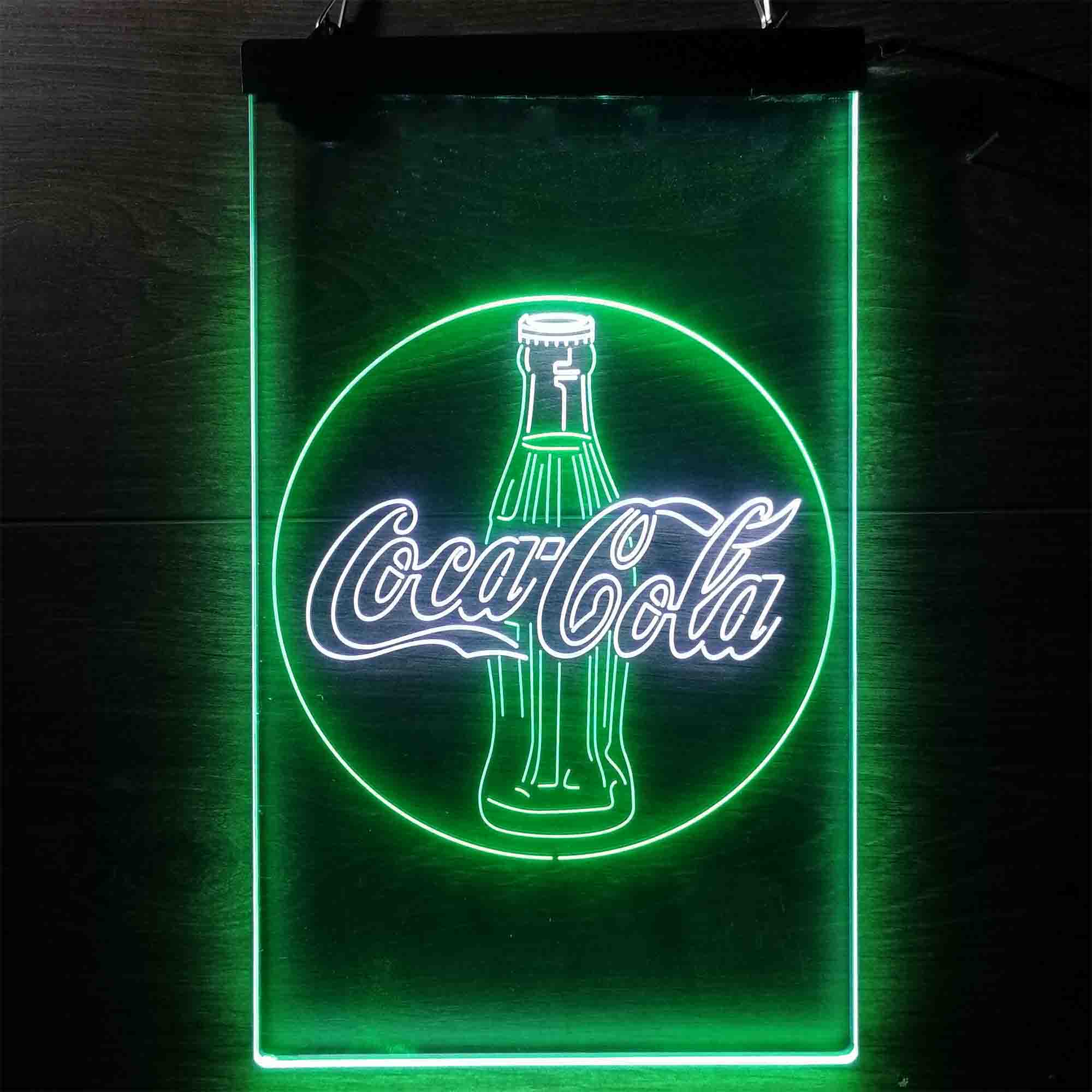 New Coca Cola Bottle Coke Bar Neon Light Sign 17"x8" 