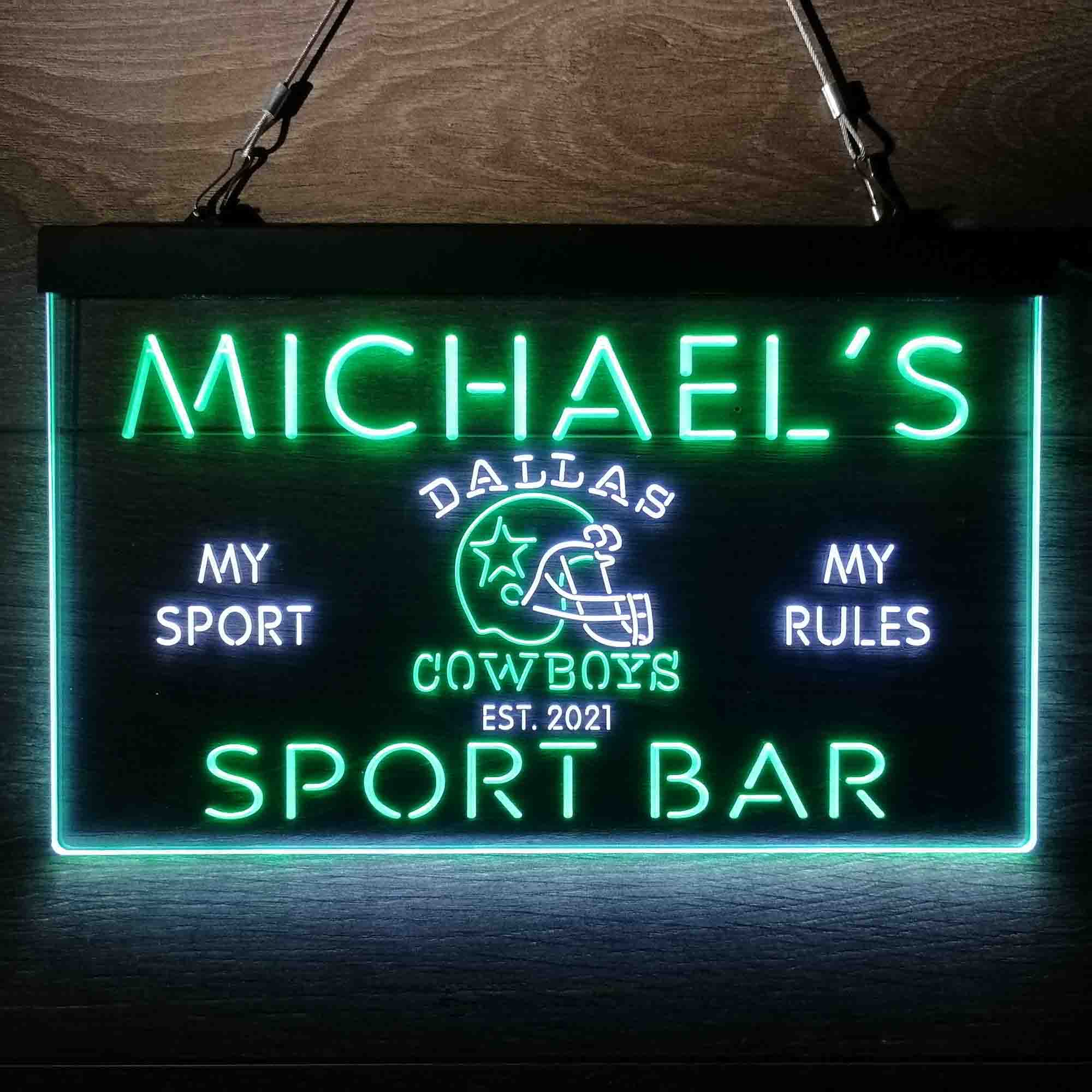 Green Bay Packers Busch Light Neon Sign Table Lamp Display