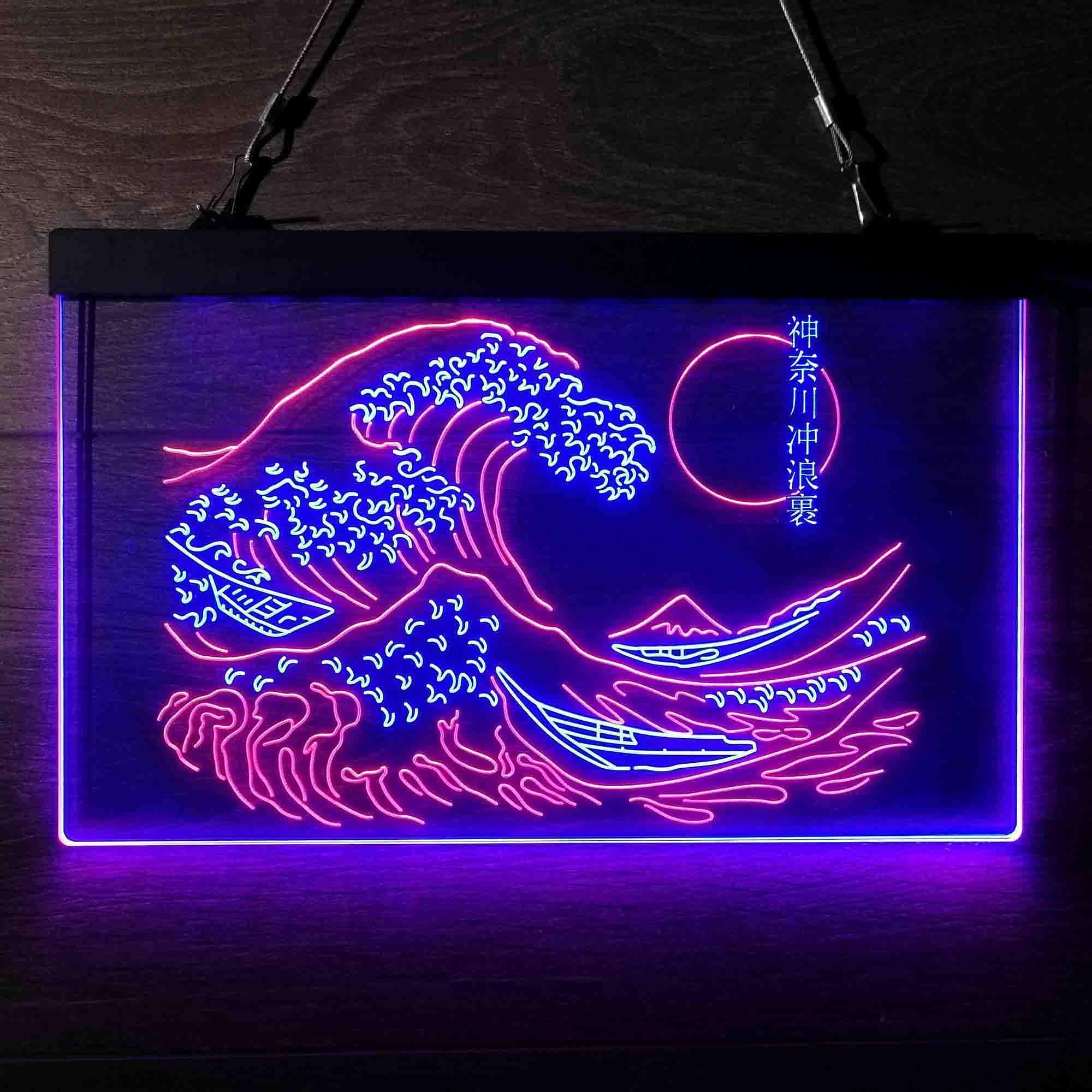The Great Wave off Kanagawa LED Neon Sign