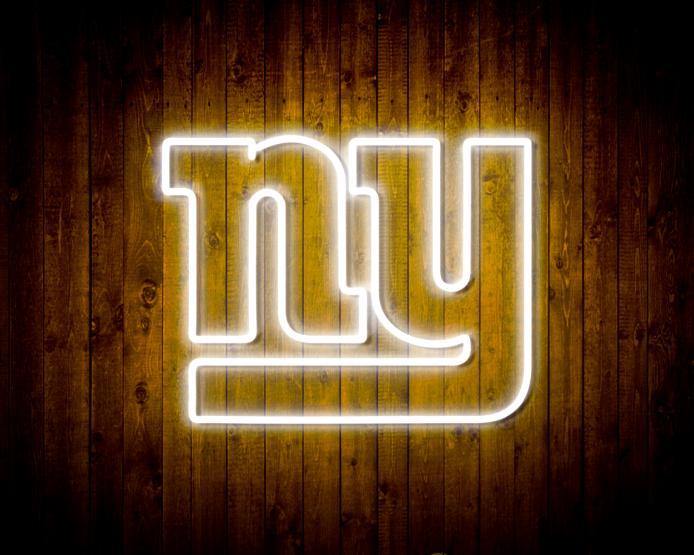 New York Giants Led Sign, NFL Logo Metal Led Wall Sign, NFL - Inspire Uplift