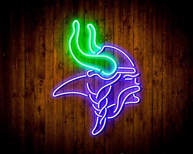 Minnesota Vikings Vivid Neon Sign –