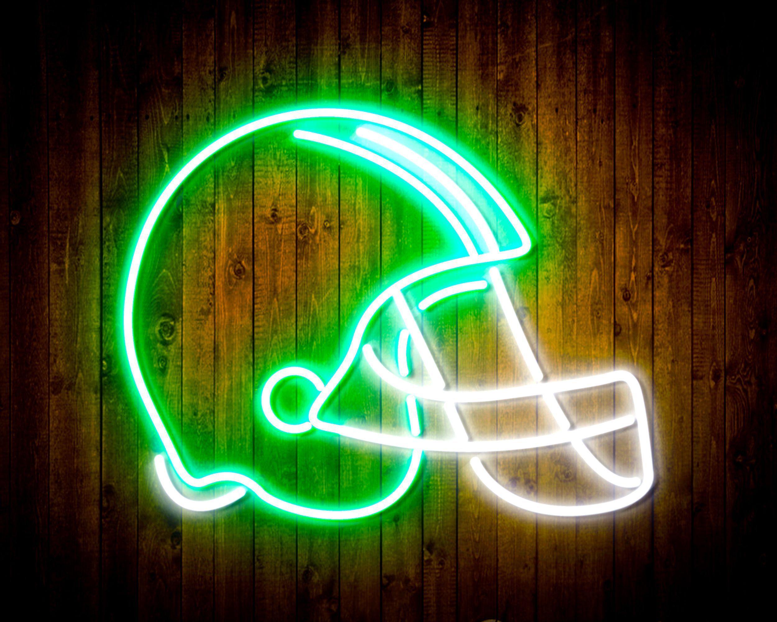 Cleveland Browns Collectibles Helmet Neon Flex LED Sign