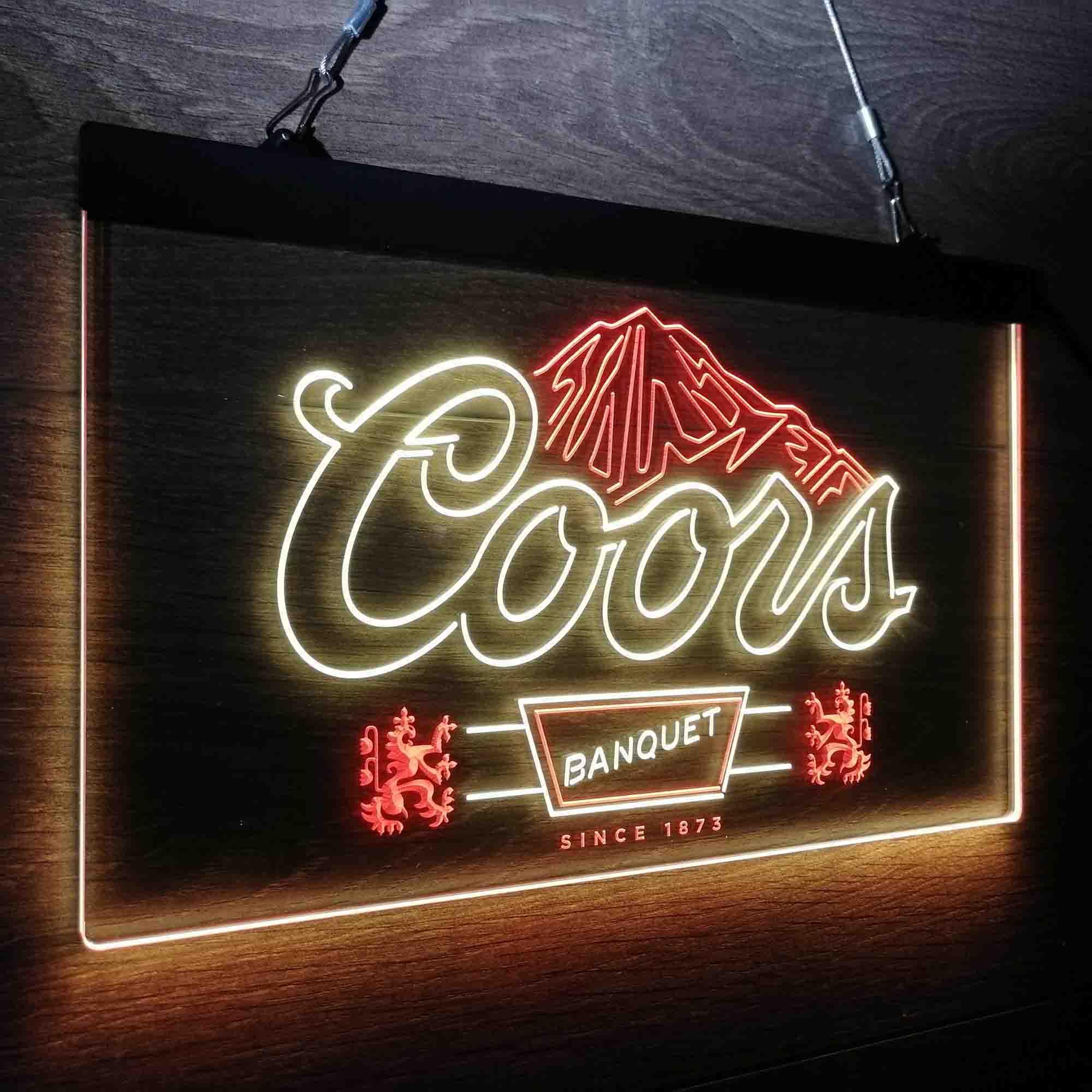 coors banquet light up sign