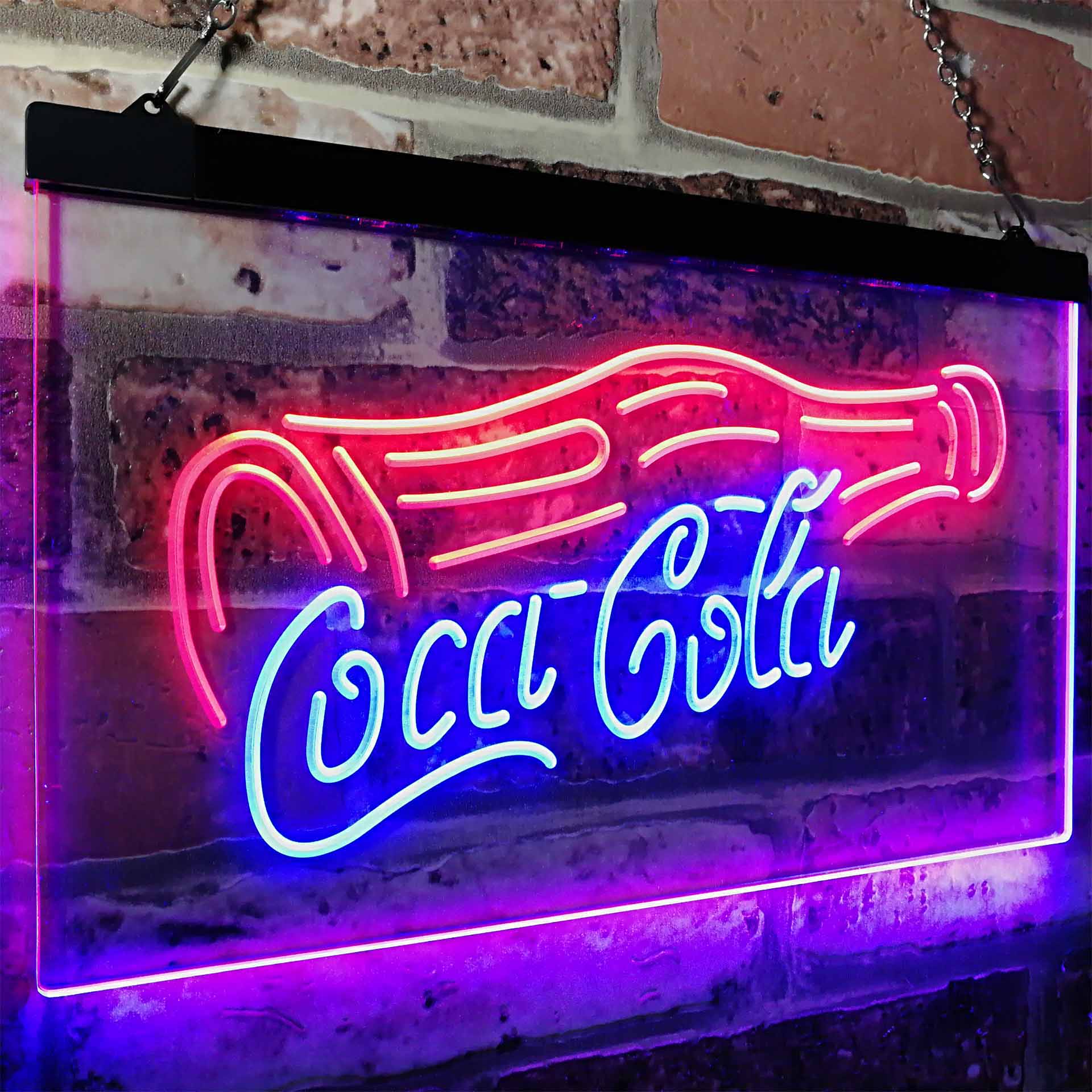 Coca Cola Bottle Drink Bar Man Cave Light LED Neon Sign