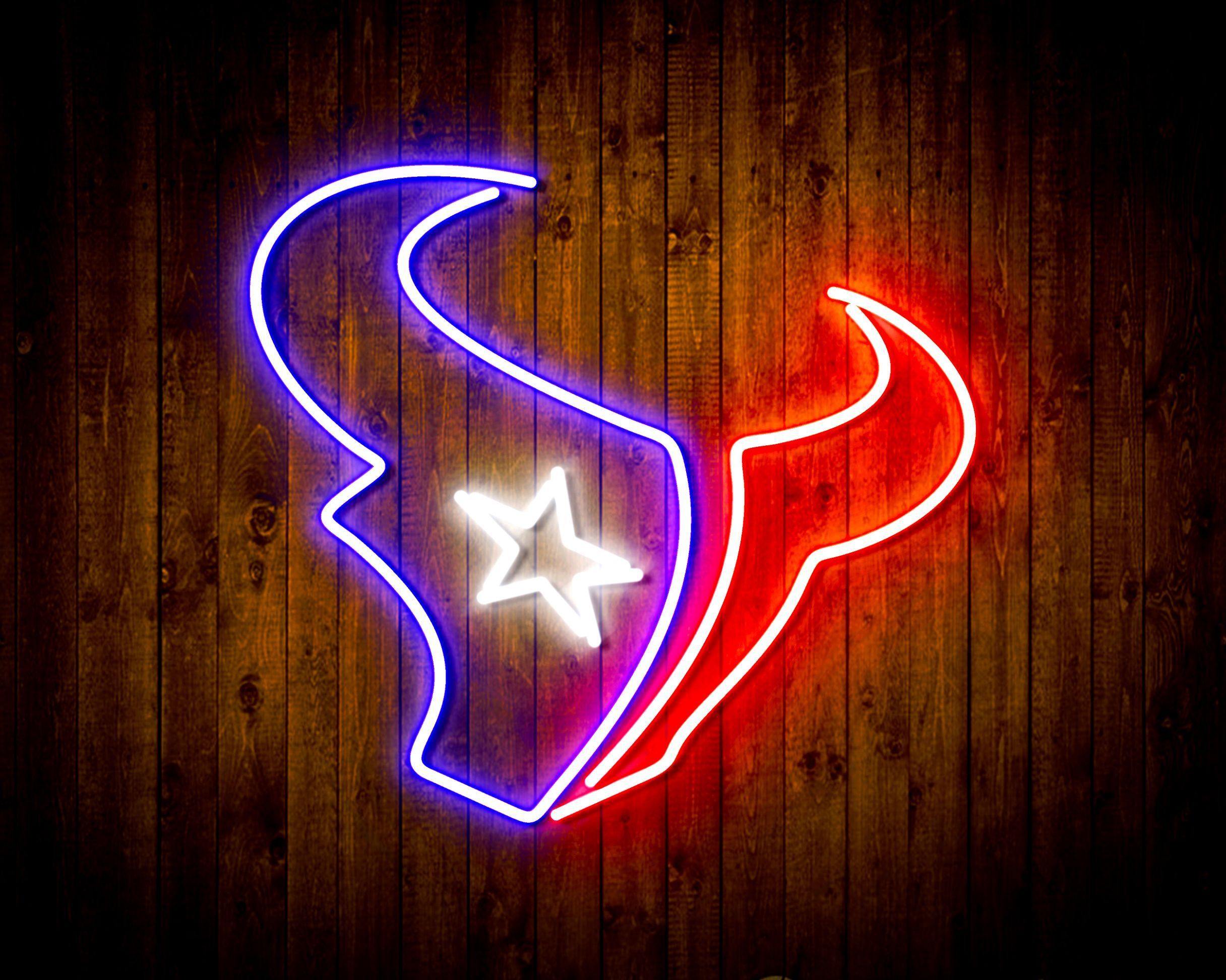 texans neon light