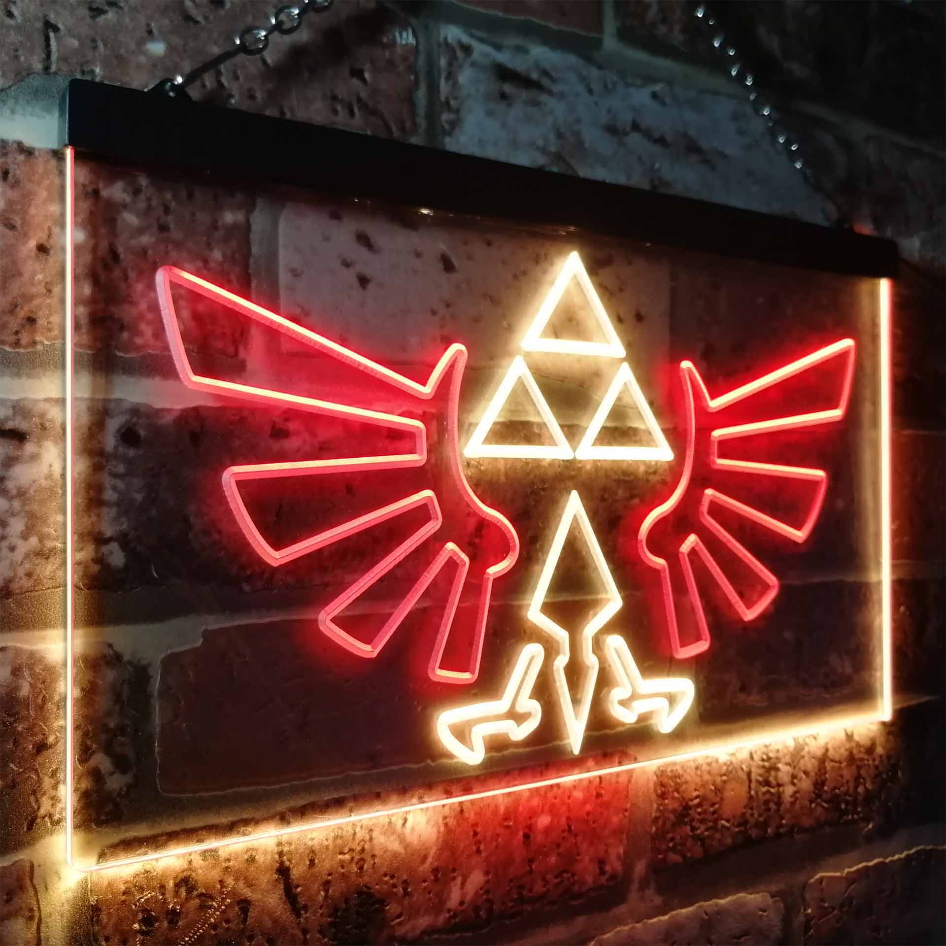 The Legend of Zelda Triforce LED Neon Sign