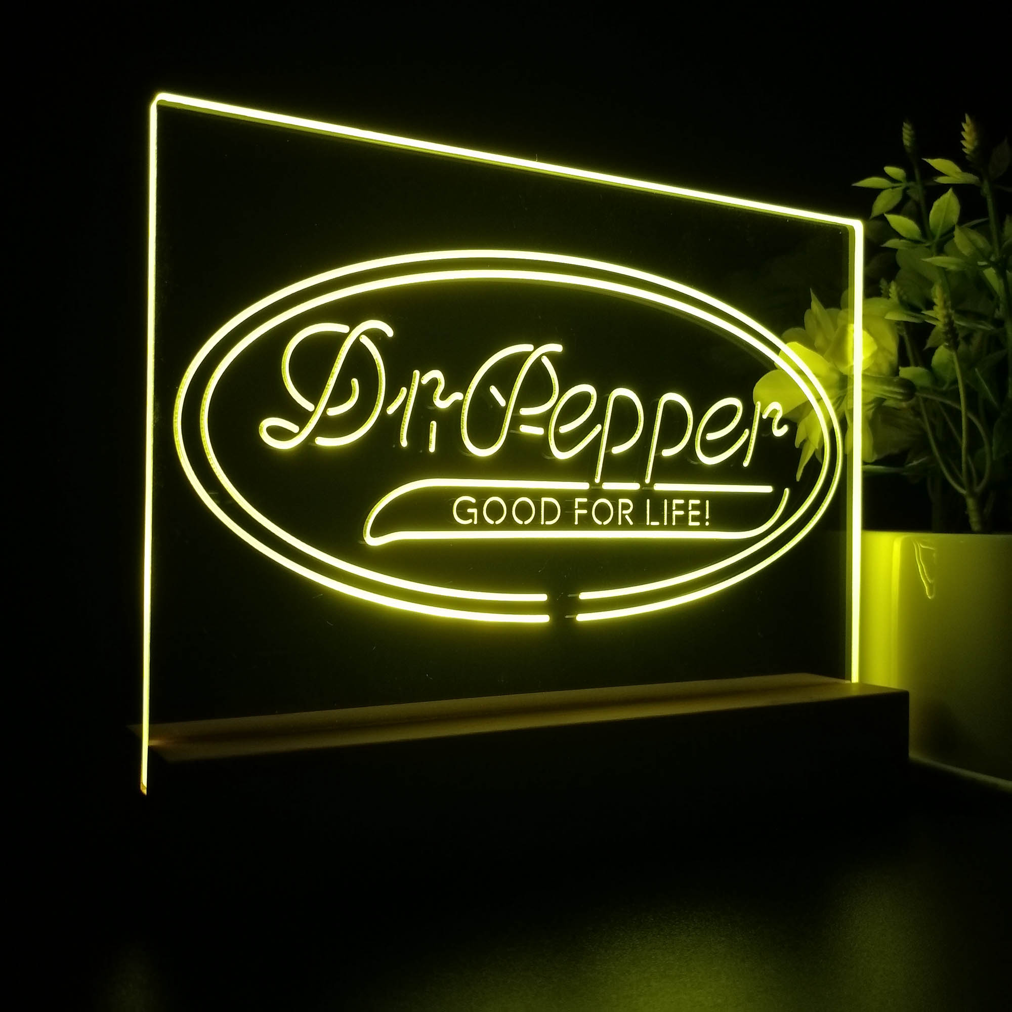 Dr. Pepper Cup Neon-Like LED Sign