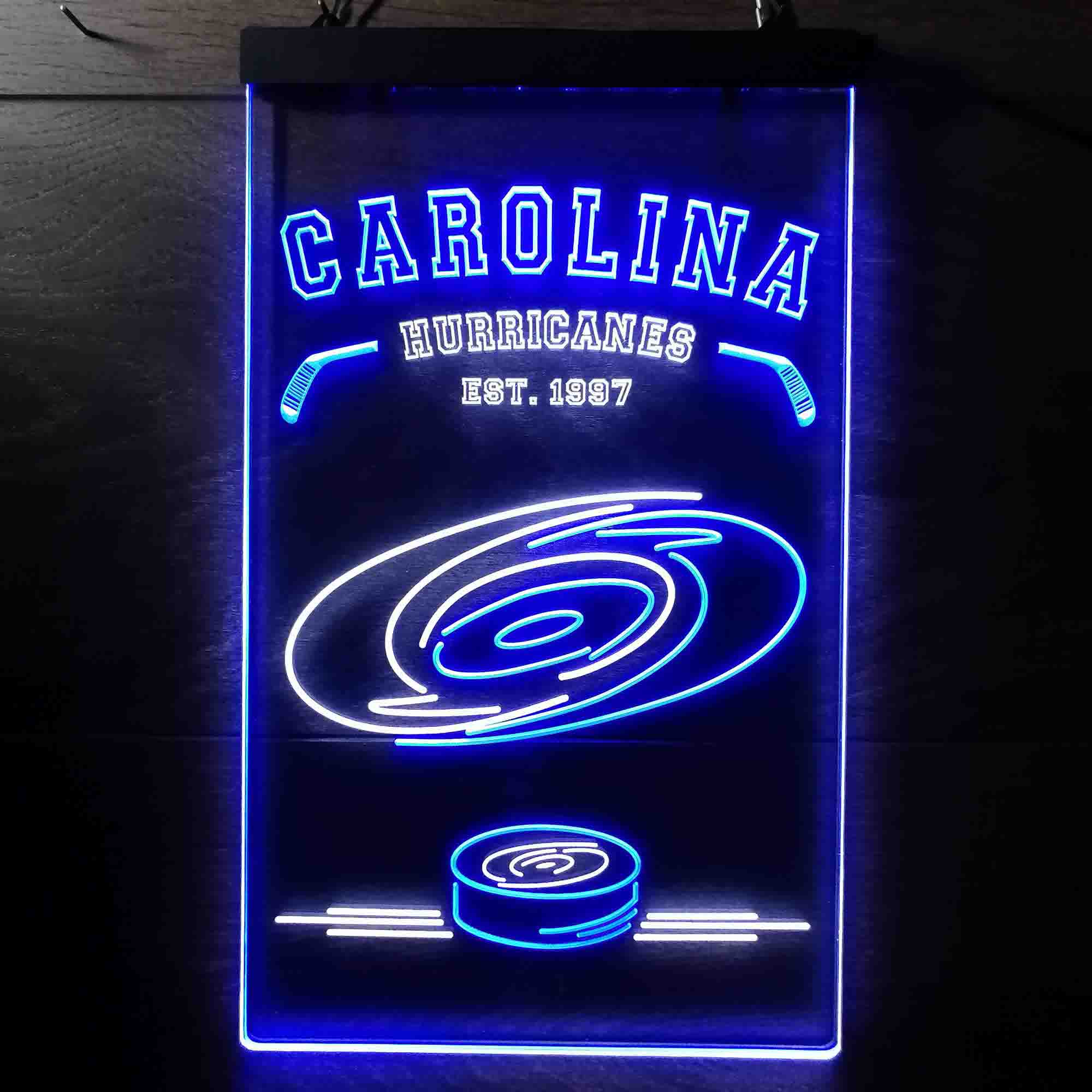 Custom St. Louis Blues Est. 1967 NHL Neon-Like LED Sign - Father's Day