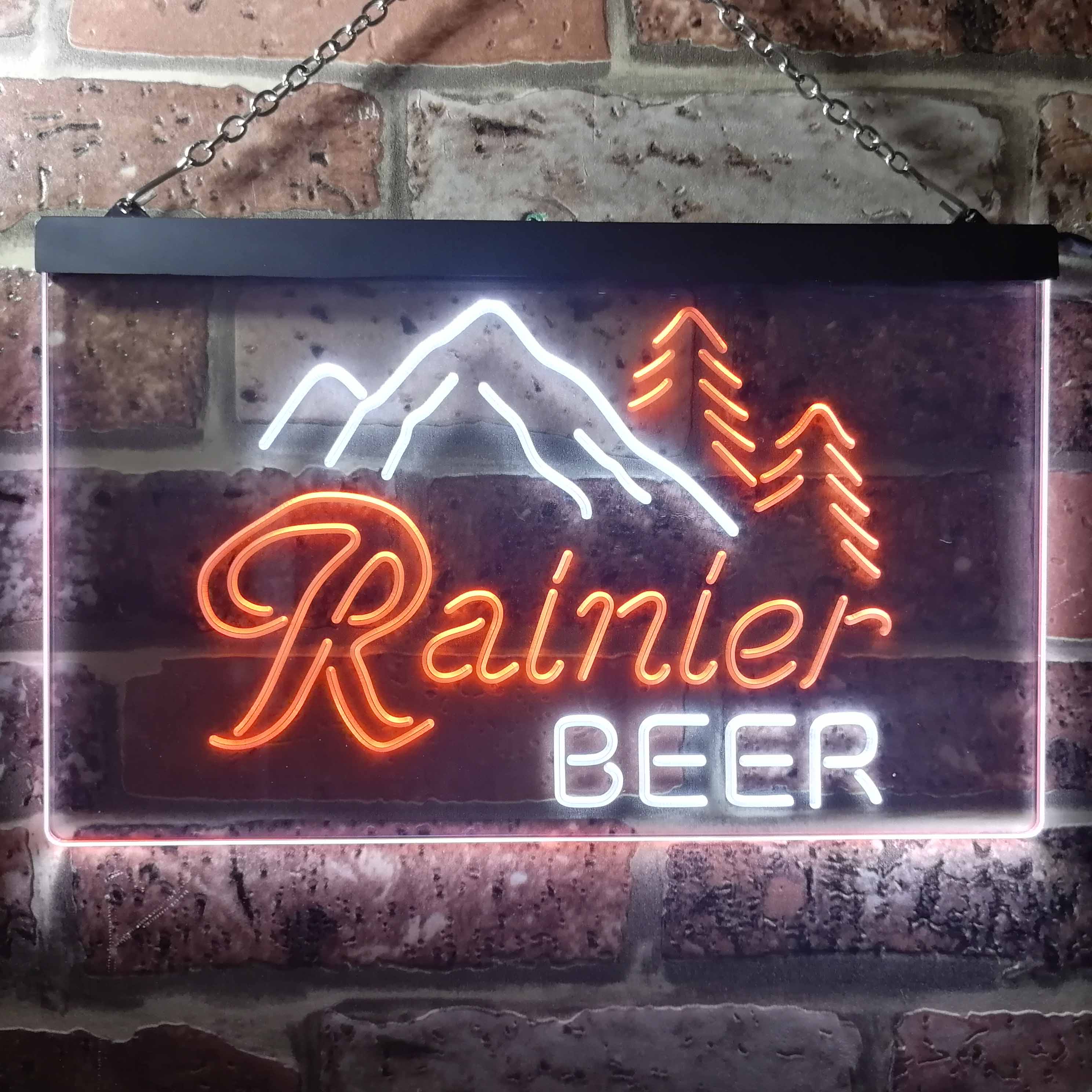 Rainier Beer Club Mountain Room D闁肩厧宕抩r Neon Sign For Sale | ZignSign