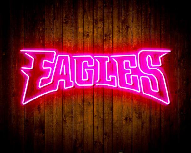 Philadelphia Eagles Neon LED Sign Home Decor Bar