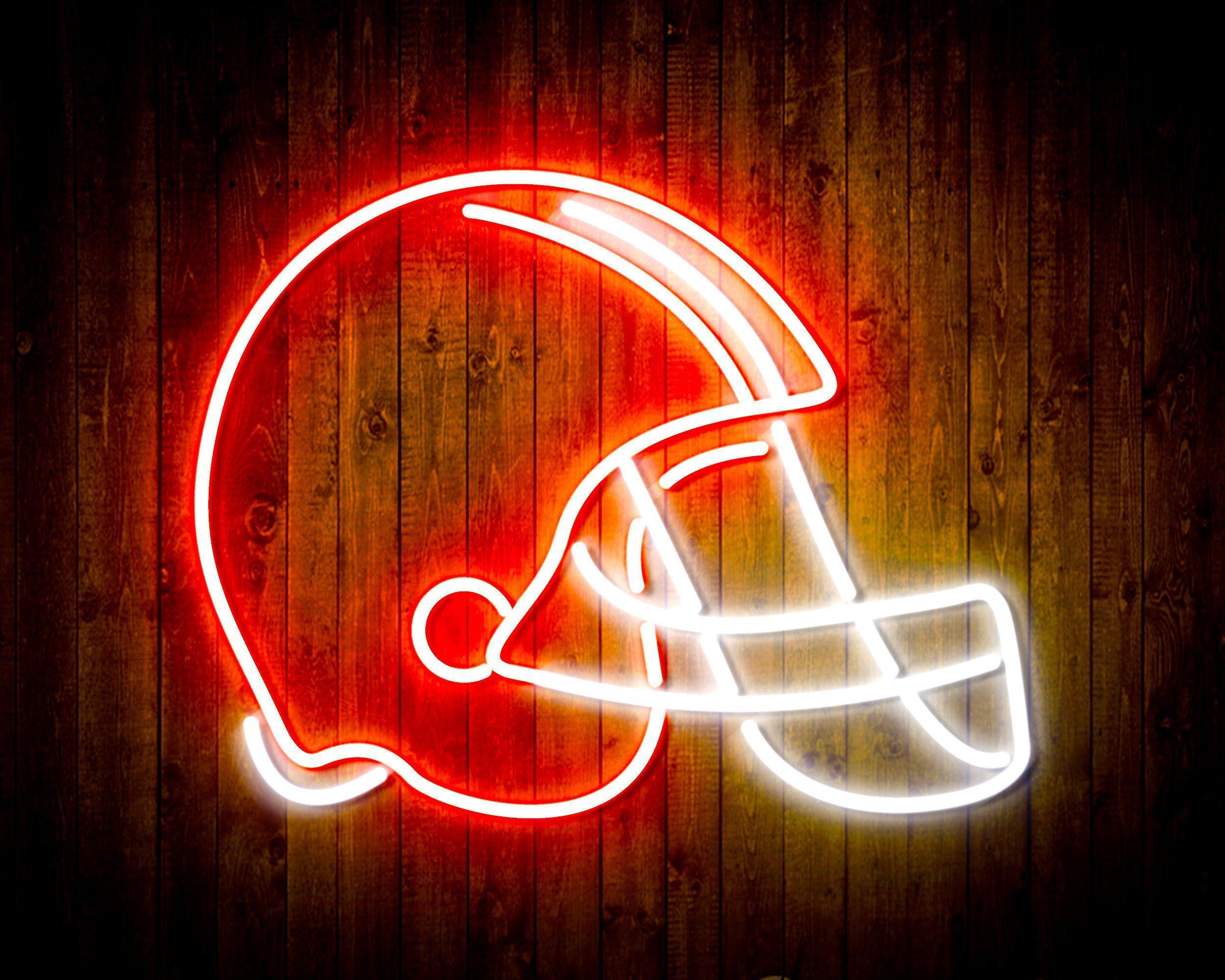 The Party Animal NFL Cleveland Browns MotiGlow Light Up Sign,Orange