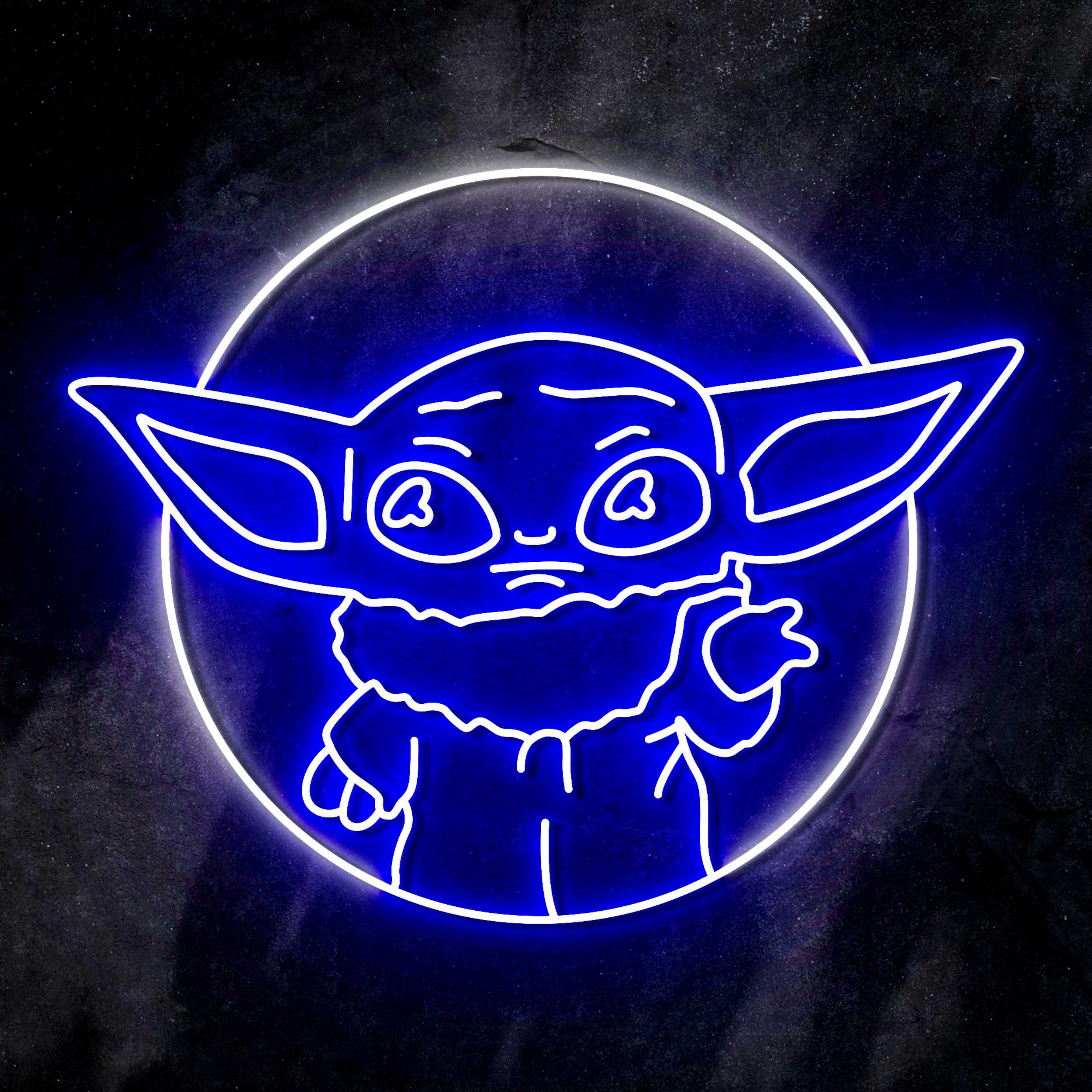 Glow in the dark 20oz baby Yoda