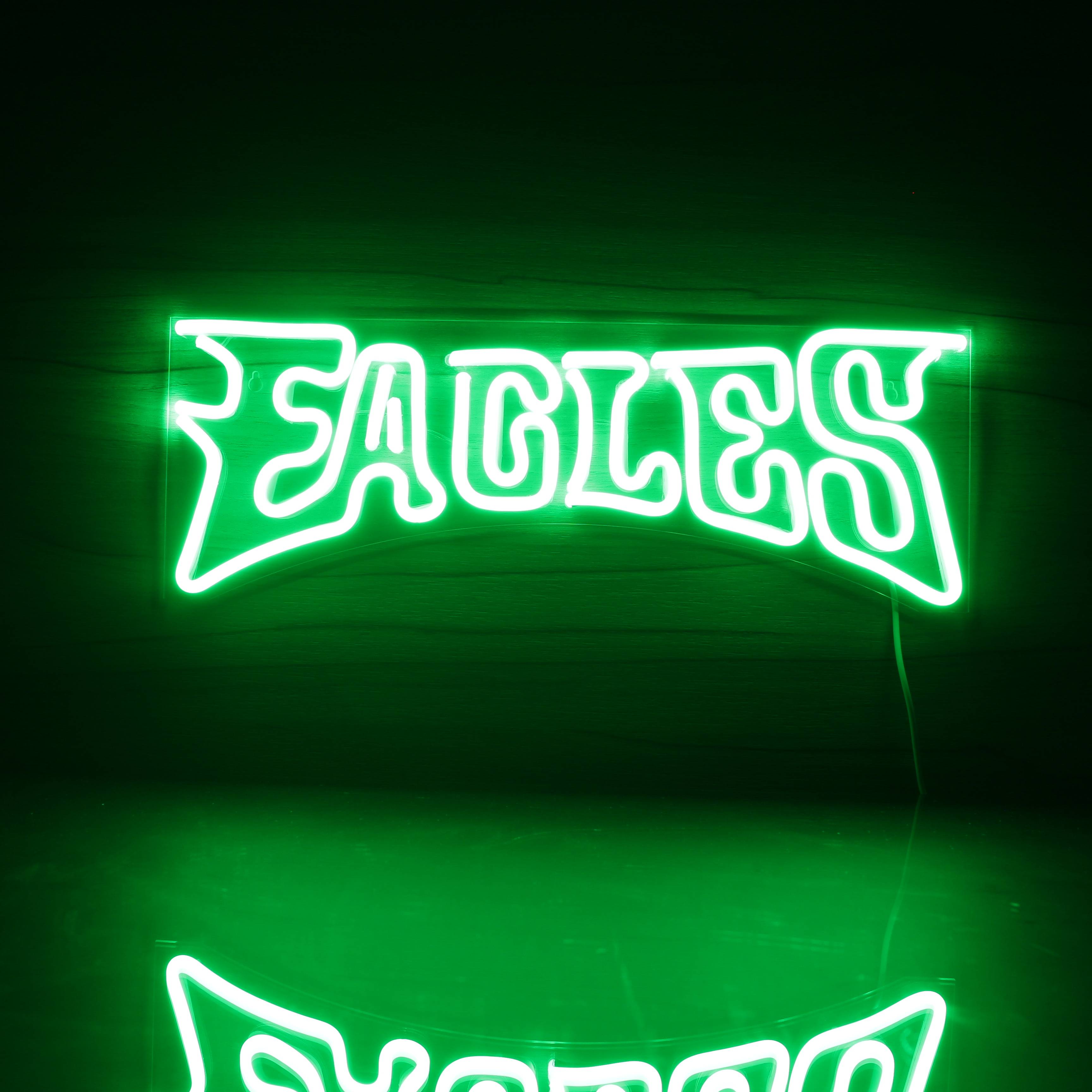 Philadelphia Eagles Neon LED Sign Home Decor Bar