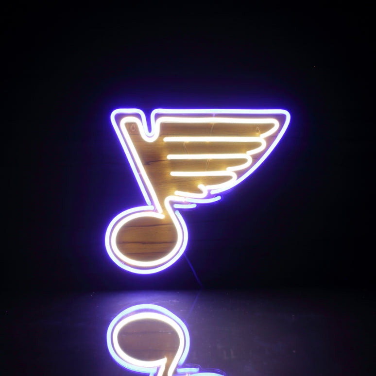 St Louis Blues Alternate Neon-Like LED Sign