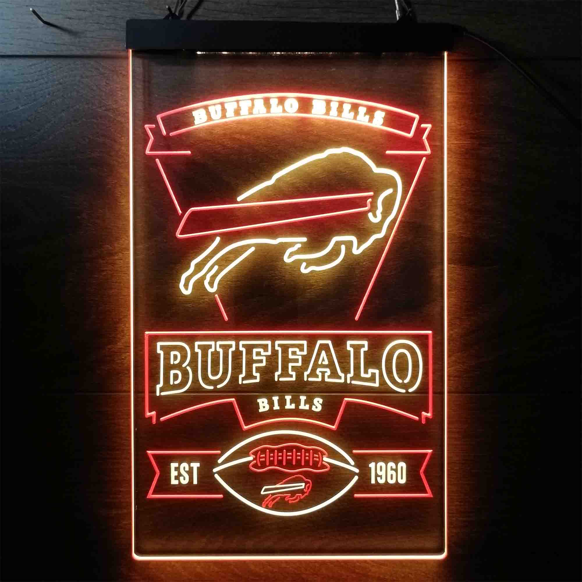 Personalized Labatt Blue Buffalo Bills Metal Sign - Led light sign