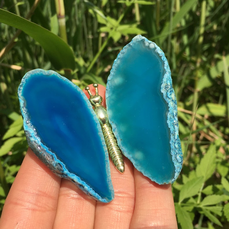 Natural Agate Butterfly