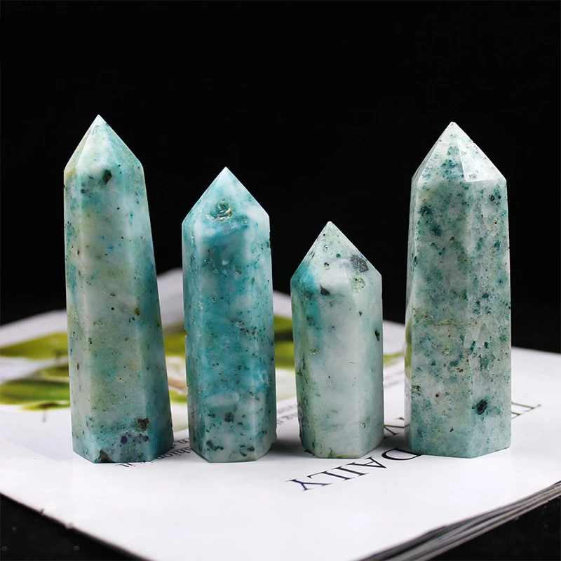 Amazonite Crystal Wands Tower