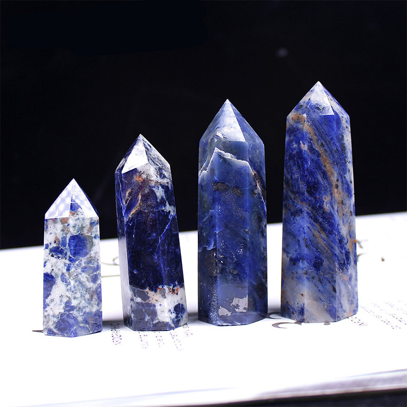 Sapphiren Natural Stone Crystal Wands