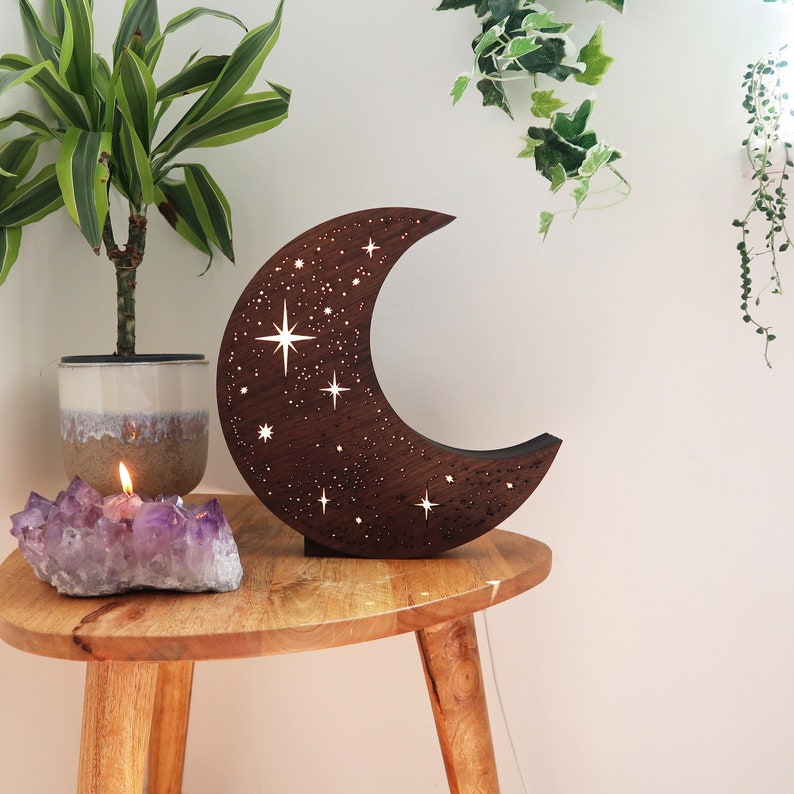 Moon lamp, Moon Night Light, Celestial Lamp, Moon Gift