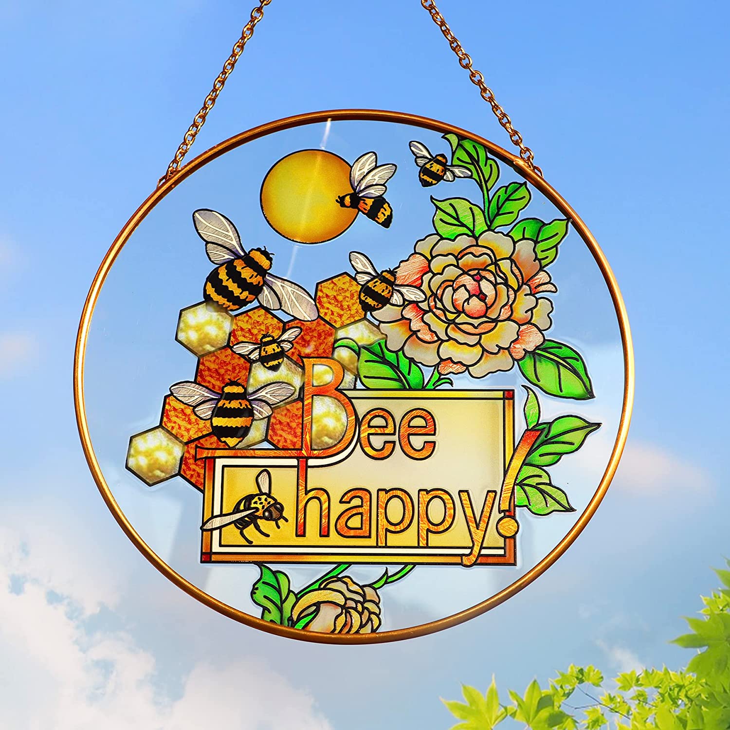 Bee Happy Suncatcher