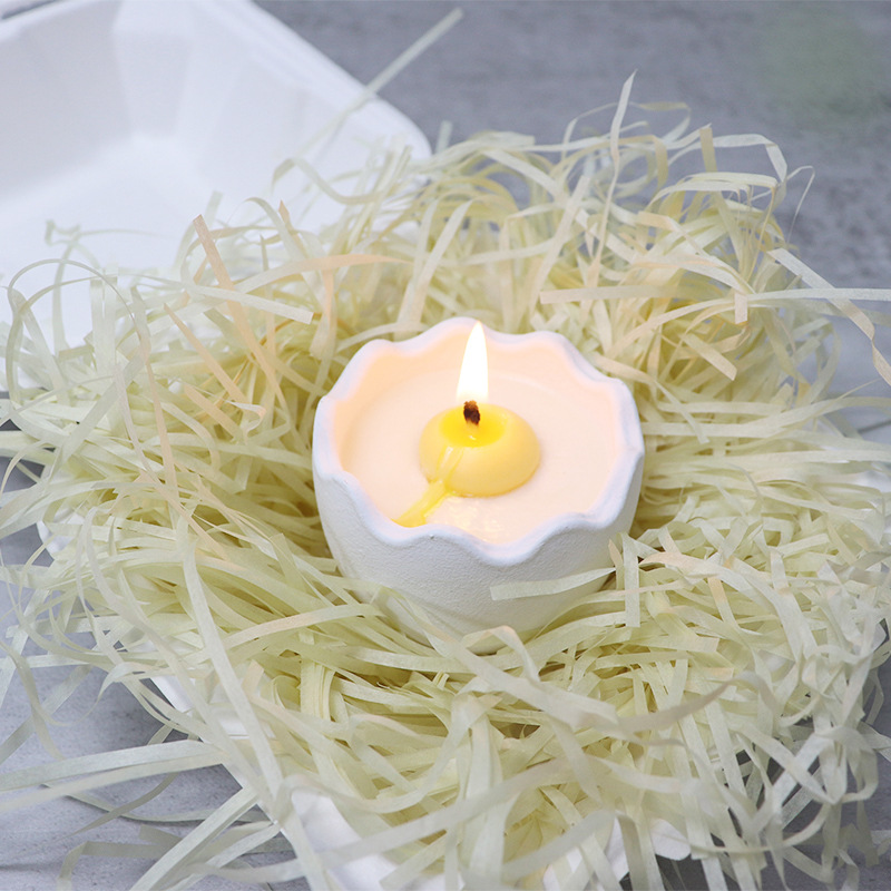 Smile Egg Candle