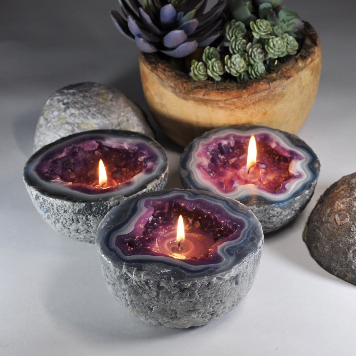 ✨Crystal Geode Candle【BUY 2 FREE SHIPPING】