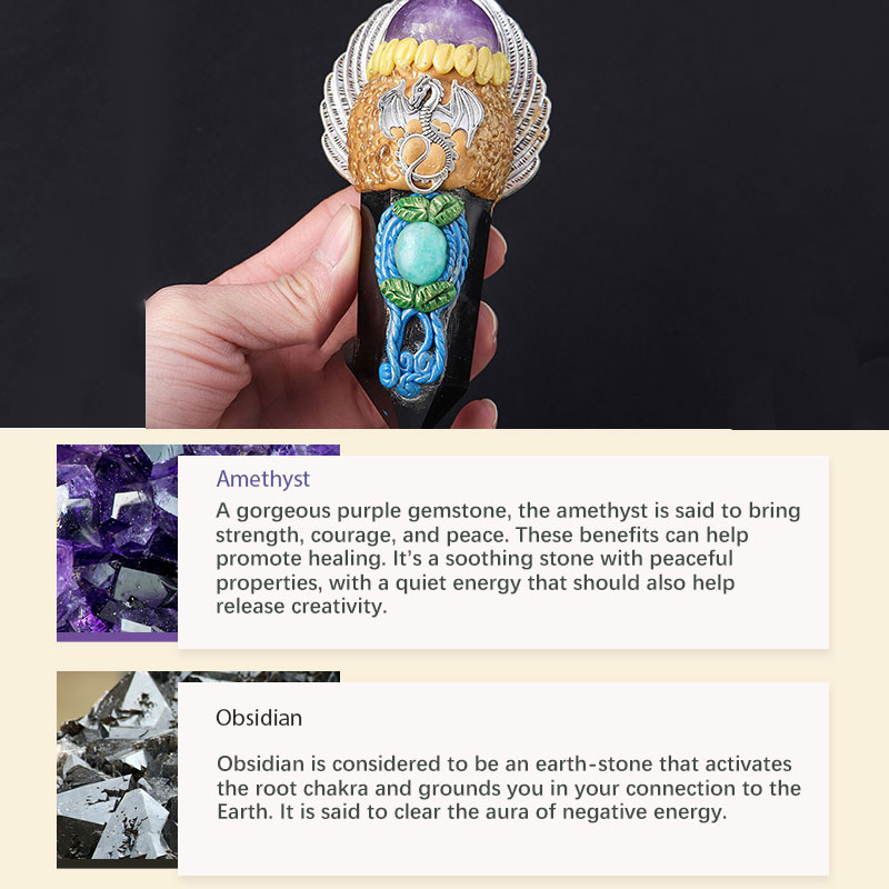 Natural Crystal Magic Crystal Wands