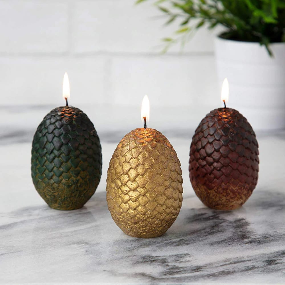 Handmade Dragon Eggs Candle