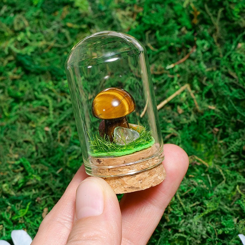 Natural Crystal Mushroom