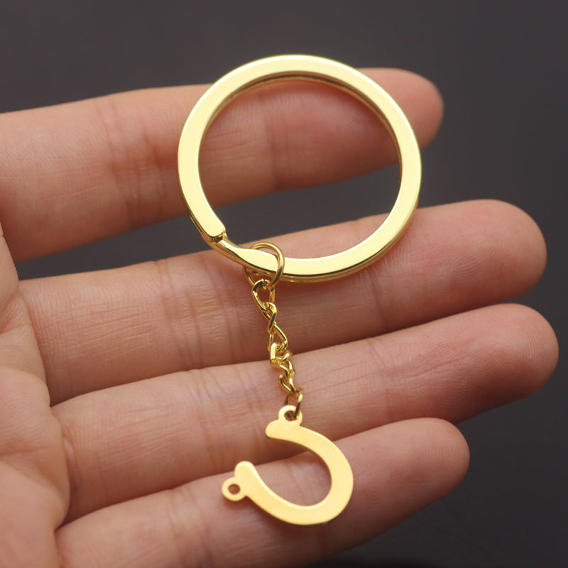 Beautiful Customize Horseshoe Keychain