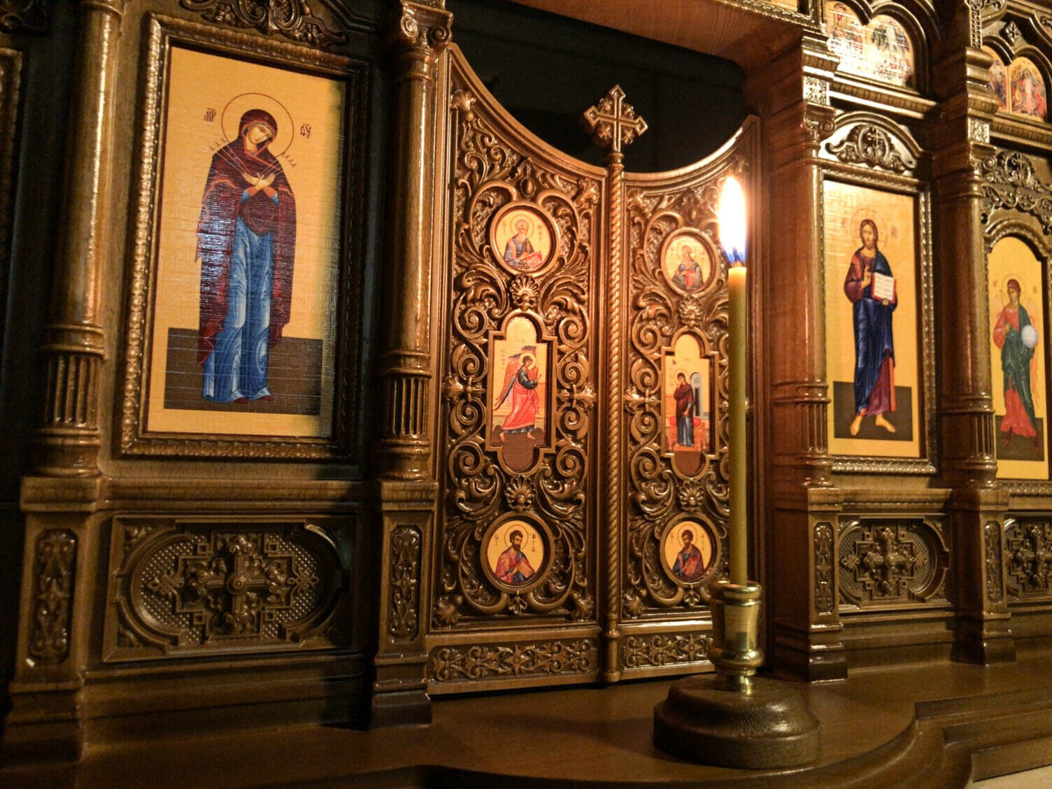 图片 61 - 23" 家庭 iconostasis 文艺复兴时期风格祈祷角落家用雄辩宗教礼品