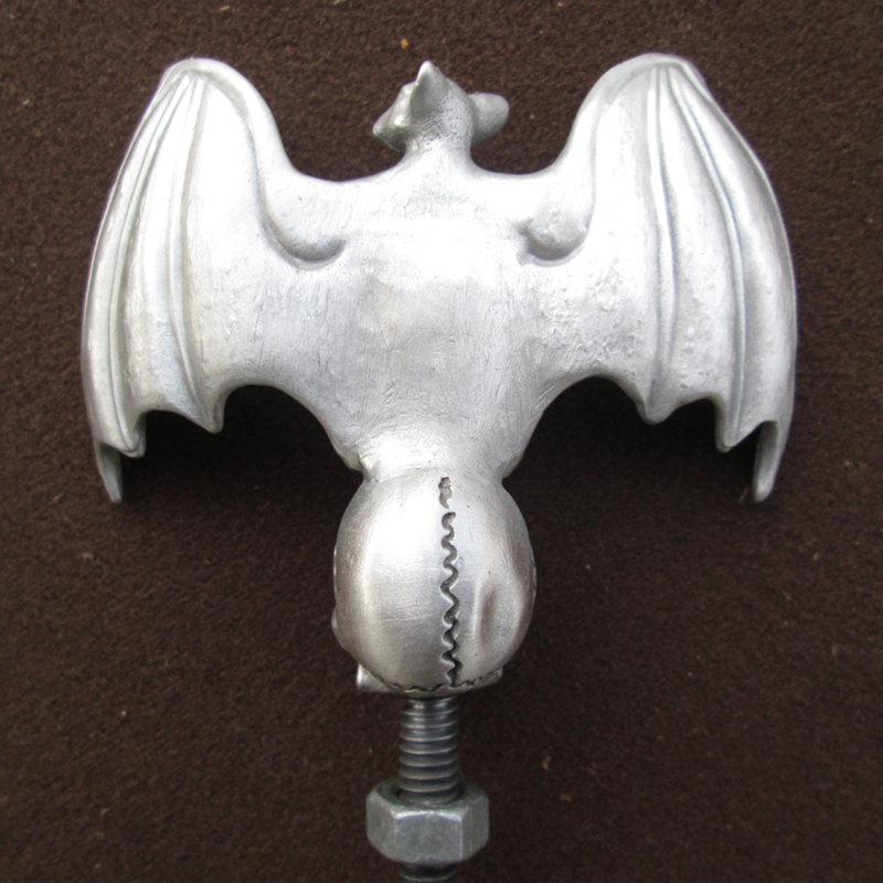 Rare Bat On SkullCar Hood Ornament