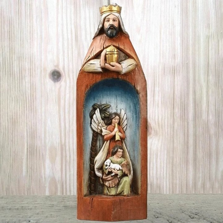 【BUY 3 FREE SHIPPING】 Three Wise Men Nativity Set