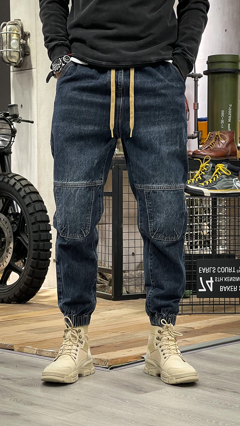 Men's Classic Zipper Biker Regular Fit Flex Jean