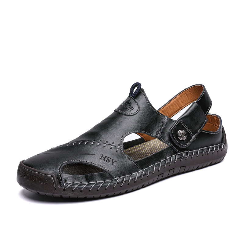 Men's Driving Slippers-Toe Protection Version