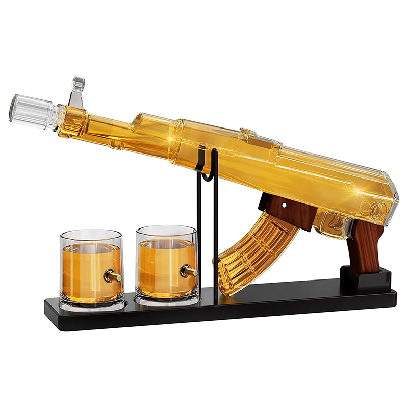 AK47 Whiskey Decanter Set