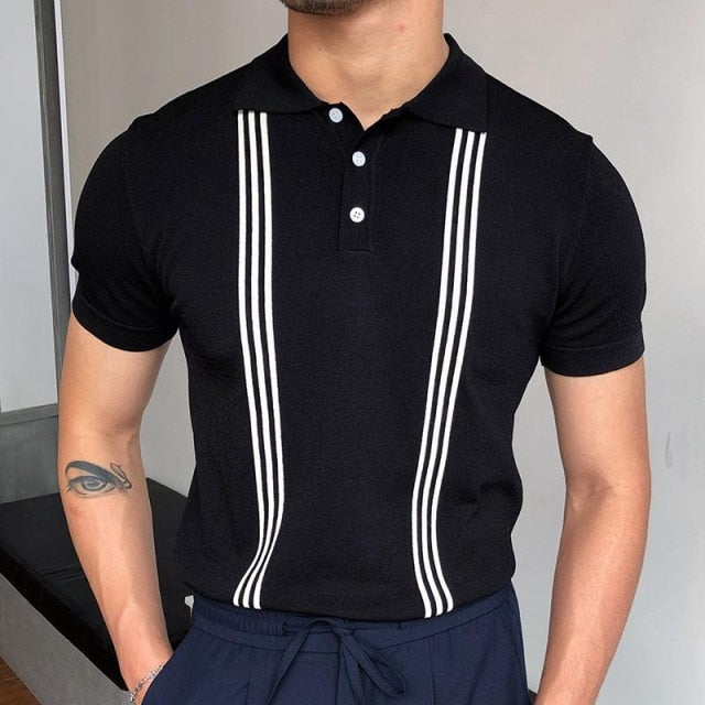 Paolo Striped Polo T-Shirt
