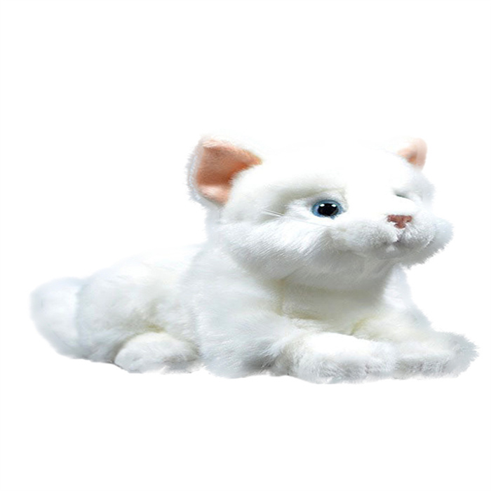 Pure White Cat Soft Plush Toy 