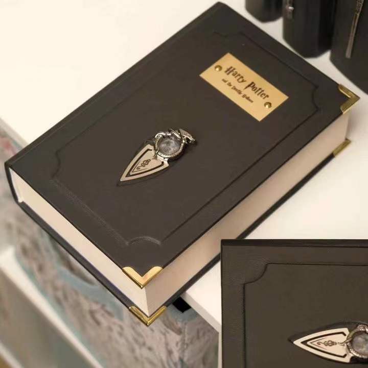 Harry Potter Handmade Leather Book Set with Fabulous Bookmarks(Books. included)