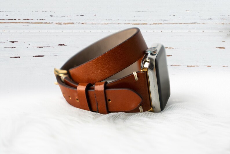 Custom Apple Watch Band Leather Watch Strap