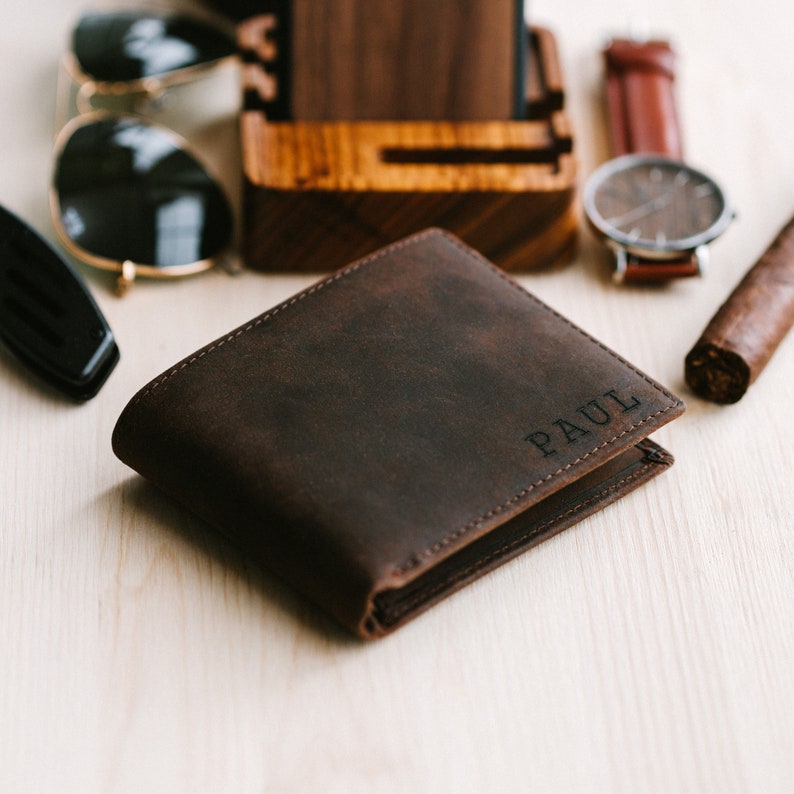 Custom Mens Leather Wallet Wallet
