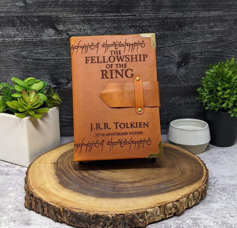 The Lord of the Rings One-Volume edition Leather Bound Book (Including book and book cover)