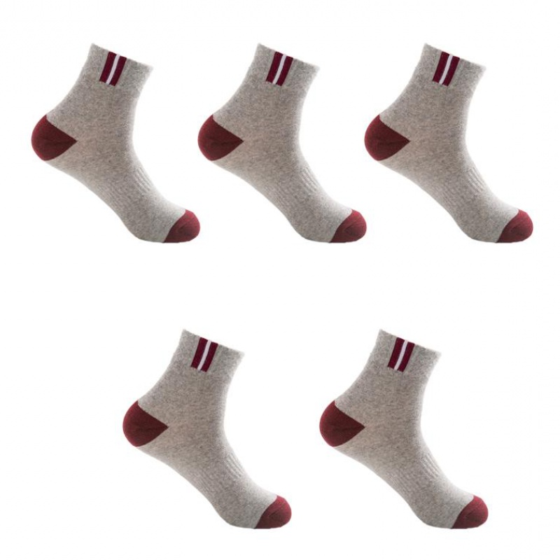 10 Pieces/Pack Men Cotton Socks Breathable Non-slip Summer Ankle Socks Women Mesh Boat Socks Men Short Socks Plus Size(EU39-46)