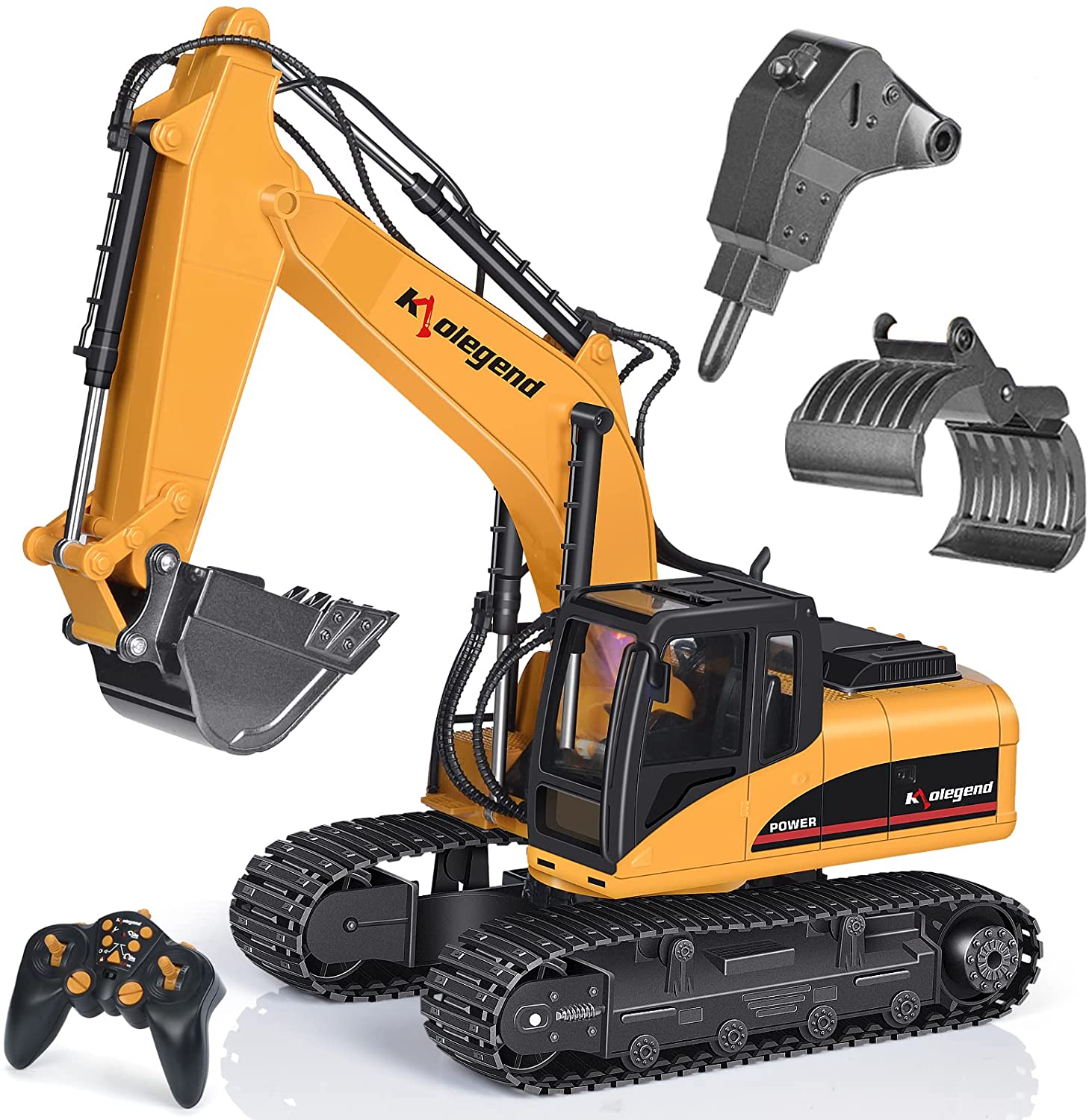 remote control excavator toy