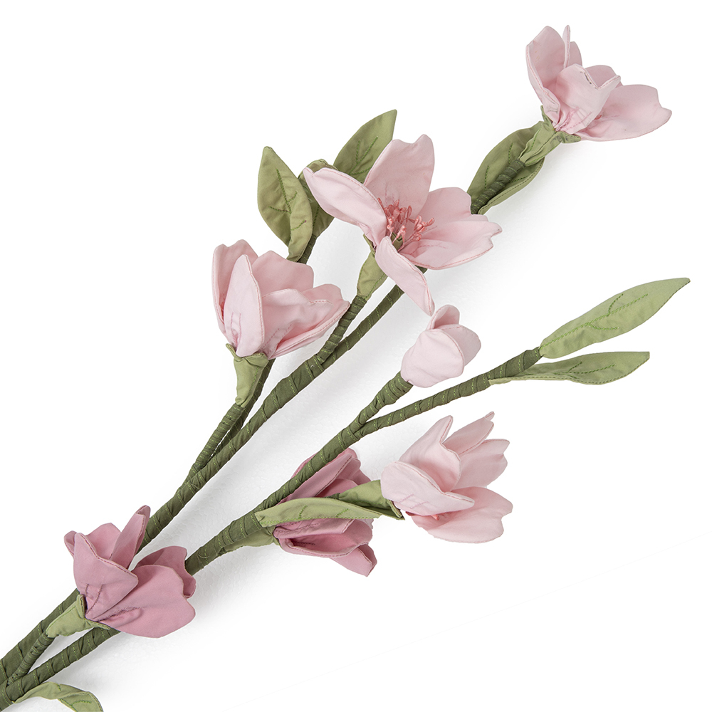 handmade flower cherry with leaves big size diy class