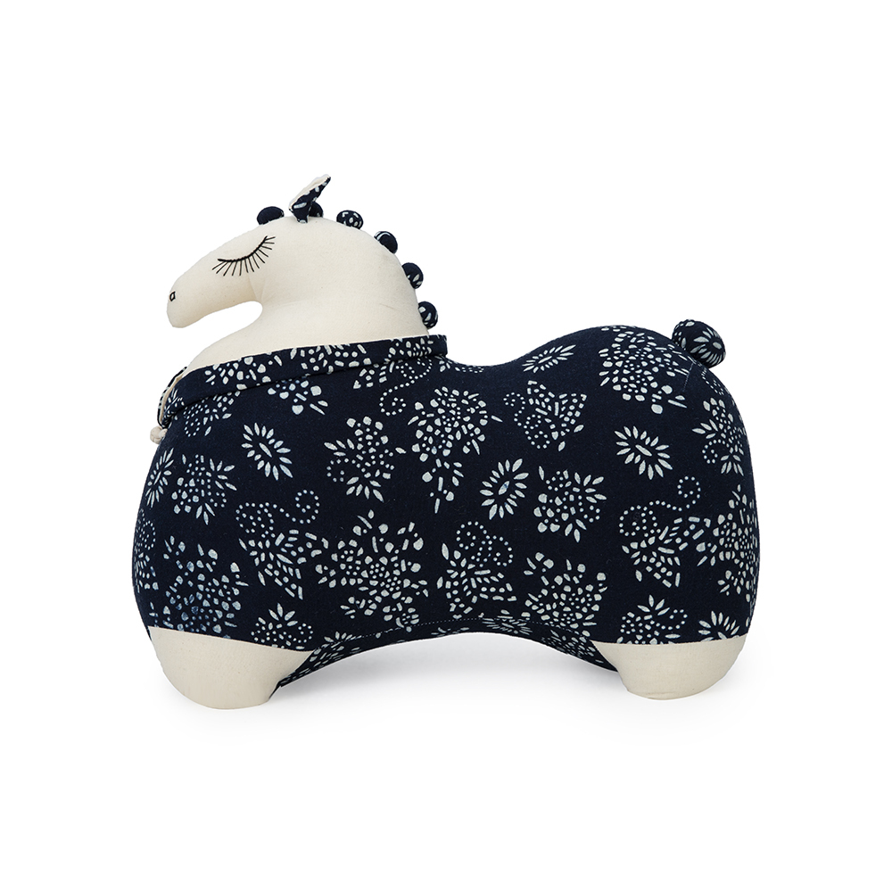 Elegant Horse Lying Closed Eyes