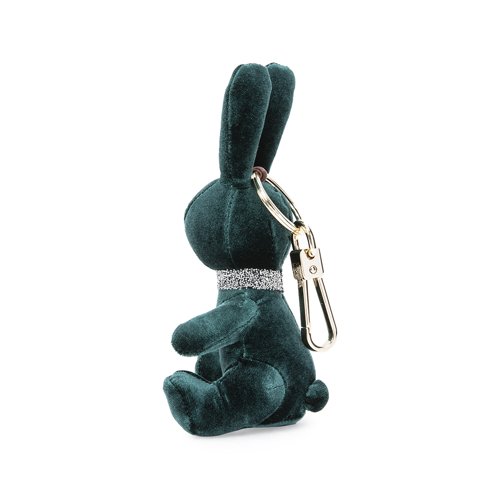 classic green rabbit dolls kechains mini cute accesssory