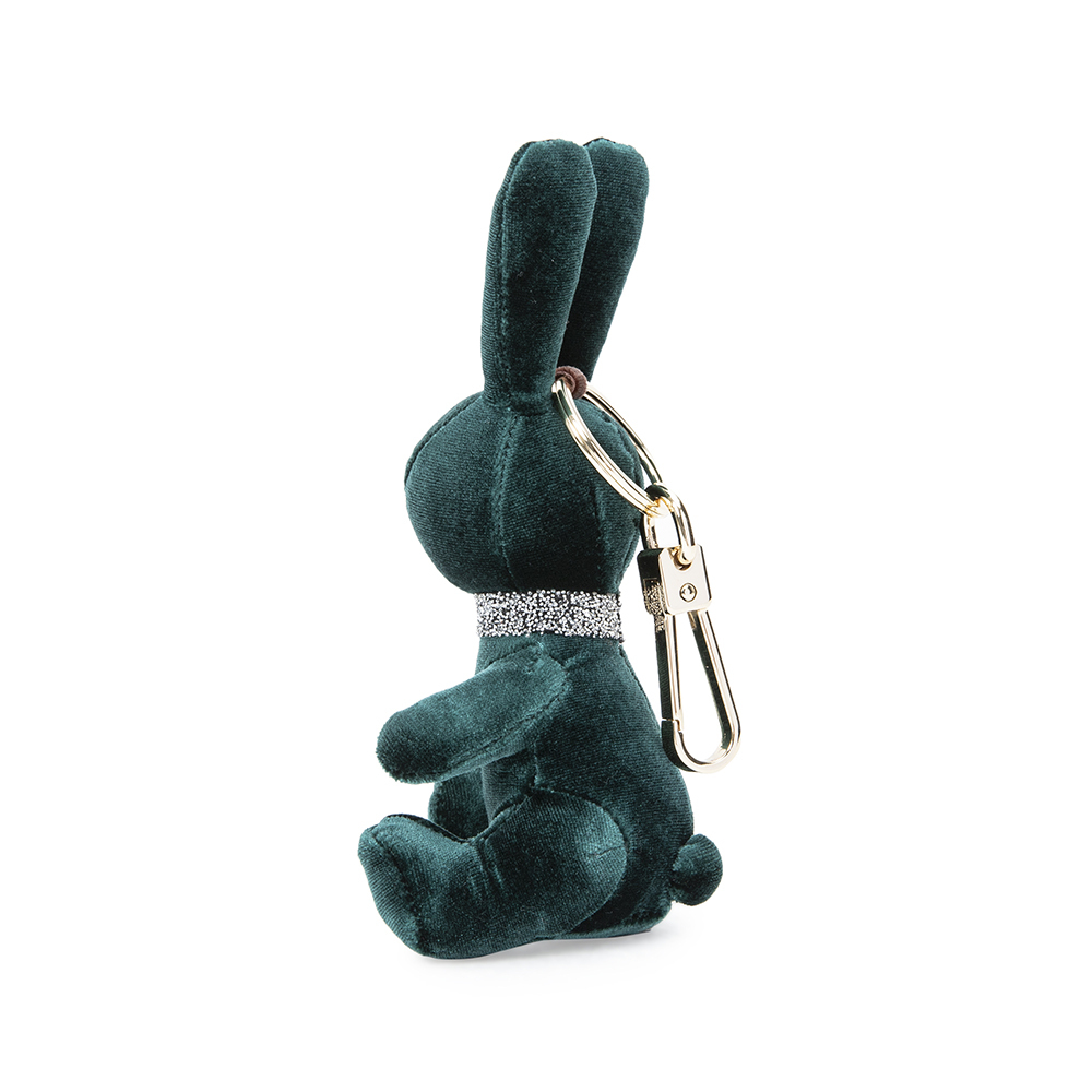 classic green rabbit dolls kechains mini cute accesssory