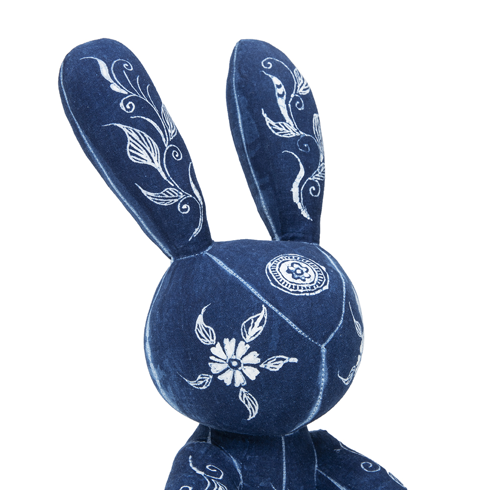 Vintage-Handmade-Crochet-Rabbit-Doll 